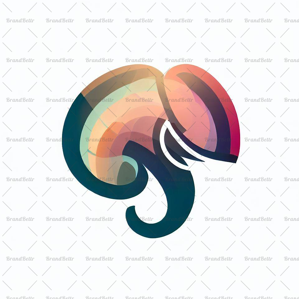 Abstrakter Elefant